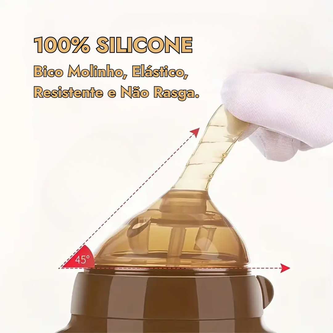 Mamadeira 100% de Silicone