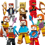 5 Bonecos do Minecraft - Tire a sorte!