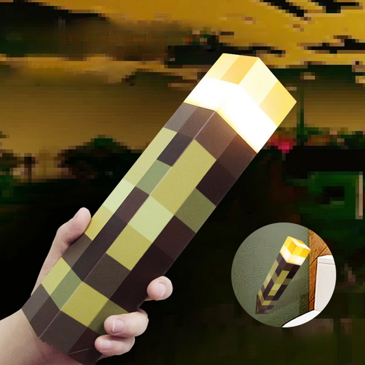 Luminária Tocha do Minecraft - (Últimas Unidades)