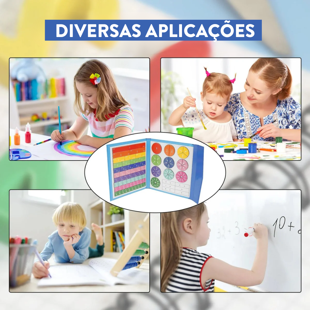 Brinquedo Montessori de Matemática com Ímãs - (Compre 1 Leve 2)