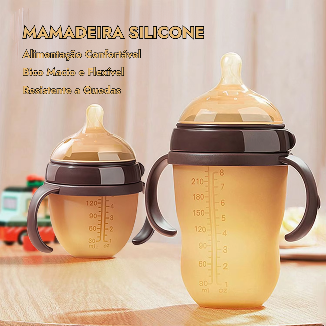 Mamadeira 100% de Silicone
