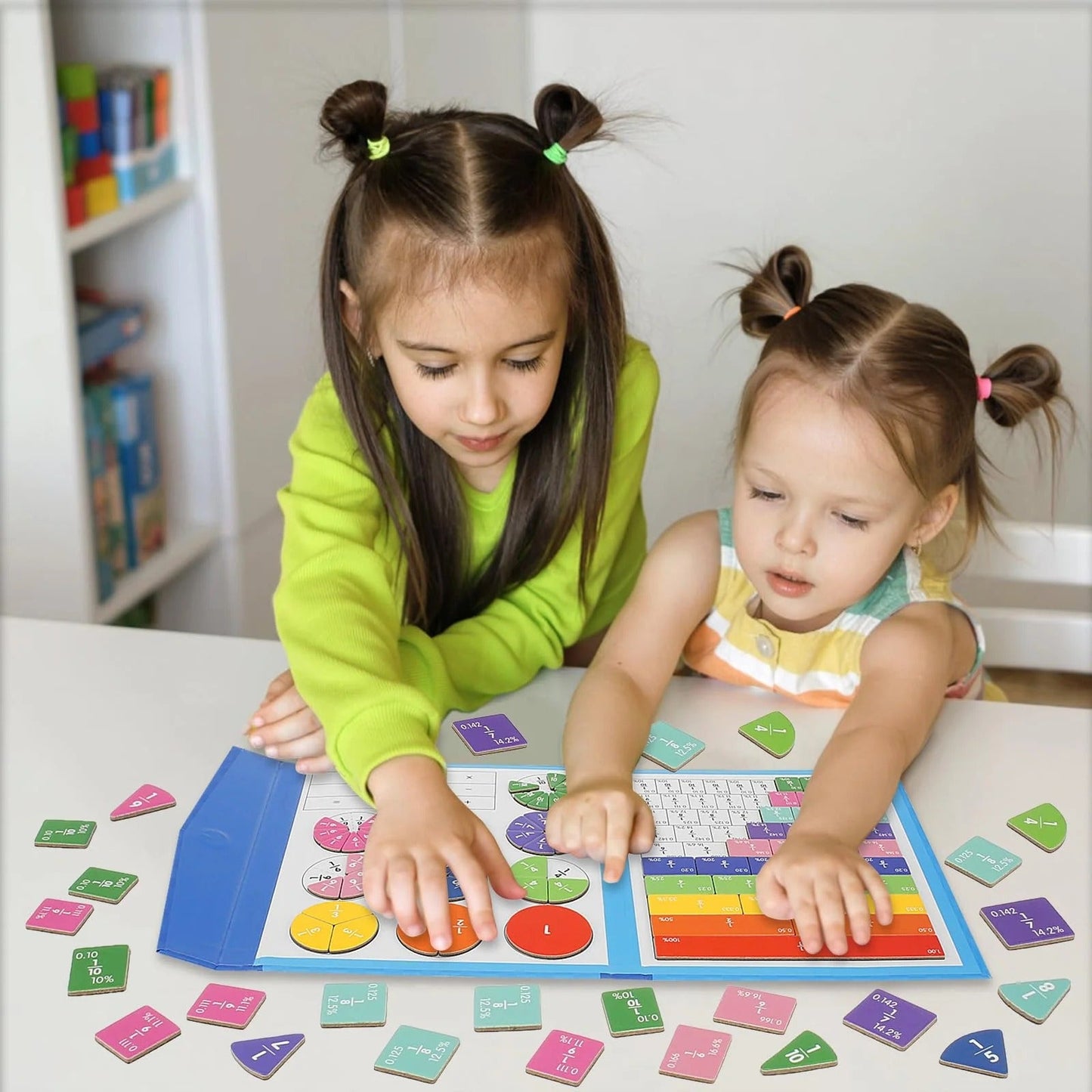 Brinquedo Montessori de Matemática com Ímãs - (Compre 1 Leve 2)