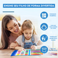 Brinquedo Montessori de Matemática com Ímãs - (Compre 1 Leve 2)