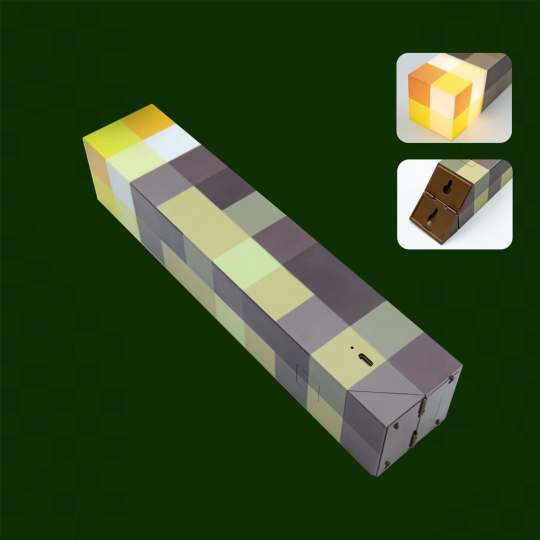 Luminária Tocha do Minecraft - (Últimas Unidades)