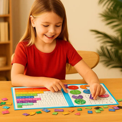 Brinquedo Montessori de Matemática com Ímãs - (Compre 1 Leve 2)