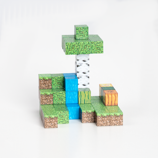 Mini Floresta Encantada Minecraft® (48 Blocos)